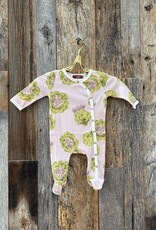 Milkbarn Milkbarn Organic Footed Romper Artichoke