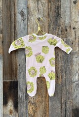 Milkbarn Milkbarn Organic Footed Romper Artichoke