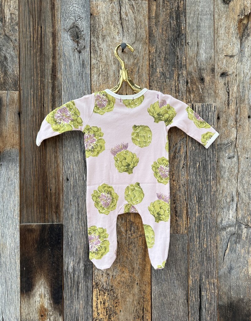 Milkbarn Milkbarn Organic Footed Romper Artichoke