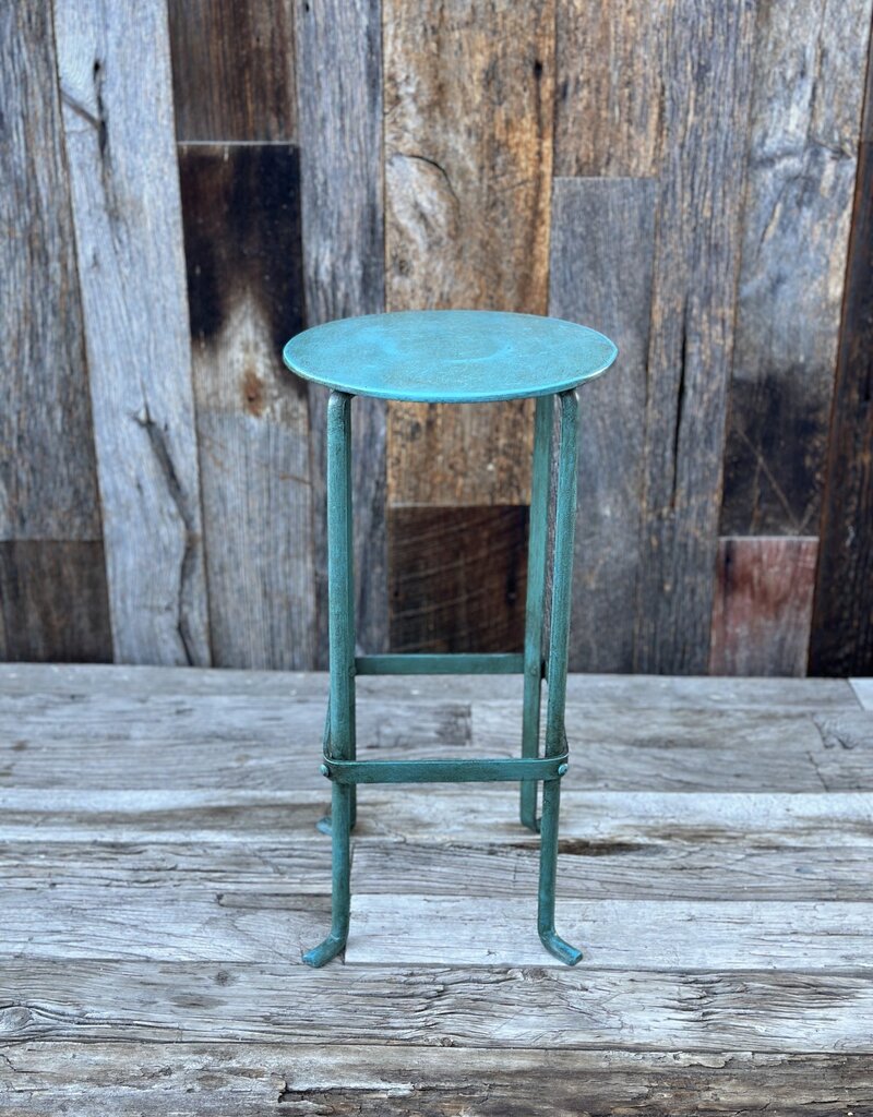 Homart Lina Iron Plant Stand - Teal