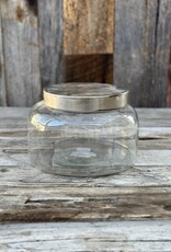 Kalalou Glass Jar with Metal Lid