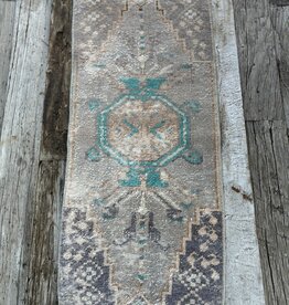 Orientalist Home Orientalist Vintage Turkish Anatolian Rug #9 34.5" x 14.5"