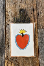River Song Jewelry River Song Flaming Heart Fine Art Print