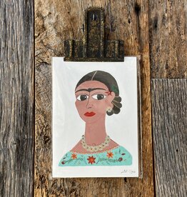 River Song Jewelry River Song Turquoise Frida Fine Art Print