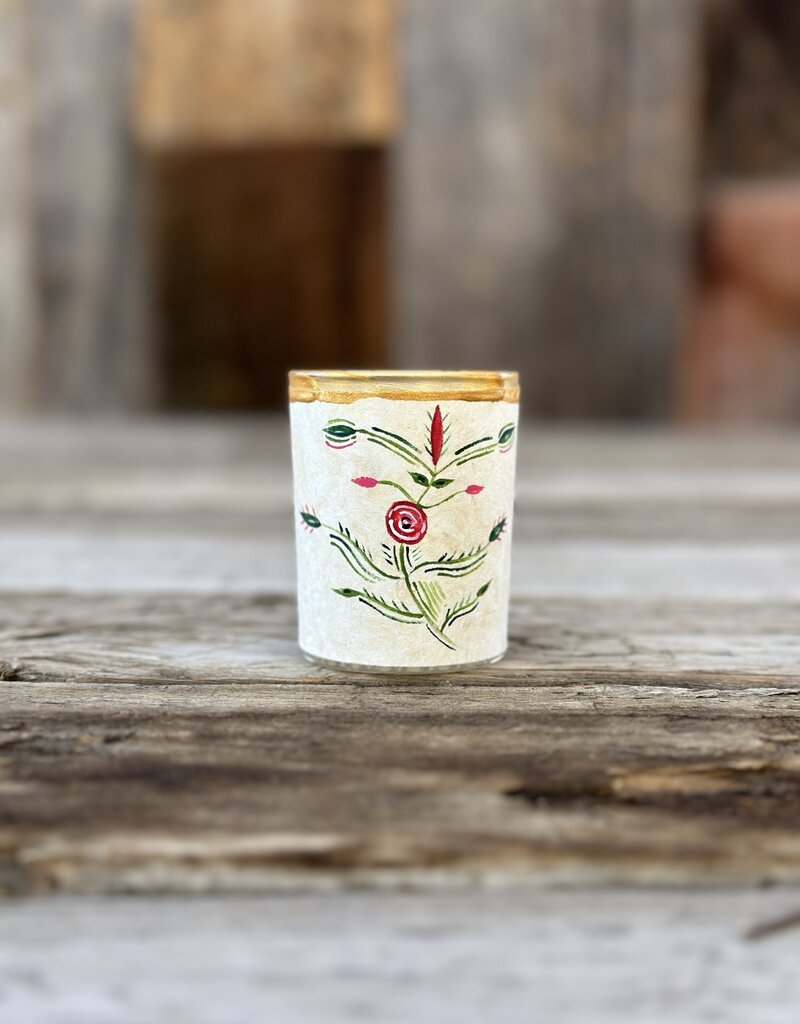 River Song Jewelry River Song Votive Pink Flower Branch