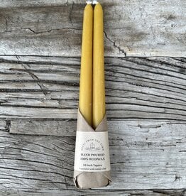 Gifts From The Farm Gifts From The Farm Beeswax Taper Candle 10"