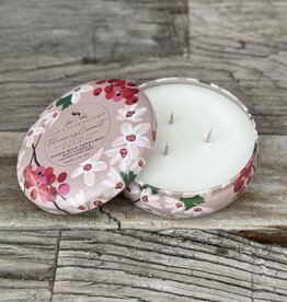 Soap & Paper Factory Flowering Currant 13 oz Three-Wick Tin Soy Candle