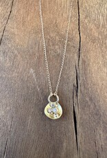 Robin M Designs Robin M 14K Diamond Cluster Charm 16" GF Chain