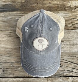 Island Farm Island Farm Baseball Cap Grey (Washed)