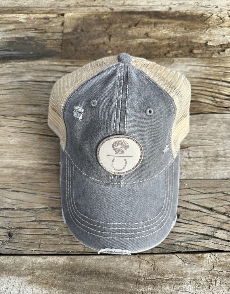 Island Farm Island Farm Baseball Cap Grey (Washed)