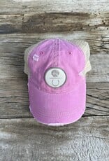 Island Farm Island Farm Baseball Cap Pink (Washed)
