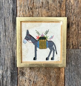 River Song Jewelry River Song Donkey with Blanket Painting