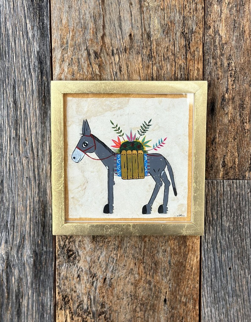 River Song Jewelry River Song Donkey with Blanket Painting