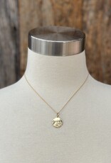 Robin M Designs Robin M 14K Flatirons Pendant GF Rope Chain 16"