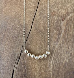 Robin M Designs Robin M 14K Gold Beads Necklace 13.5-14.5"