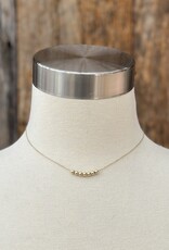 Robin M Designs Robin M 14K Gold Beads Necklace 13.5-14.5"