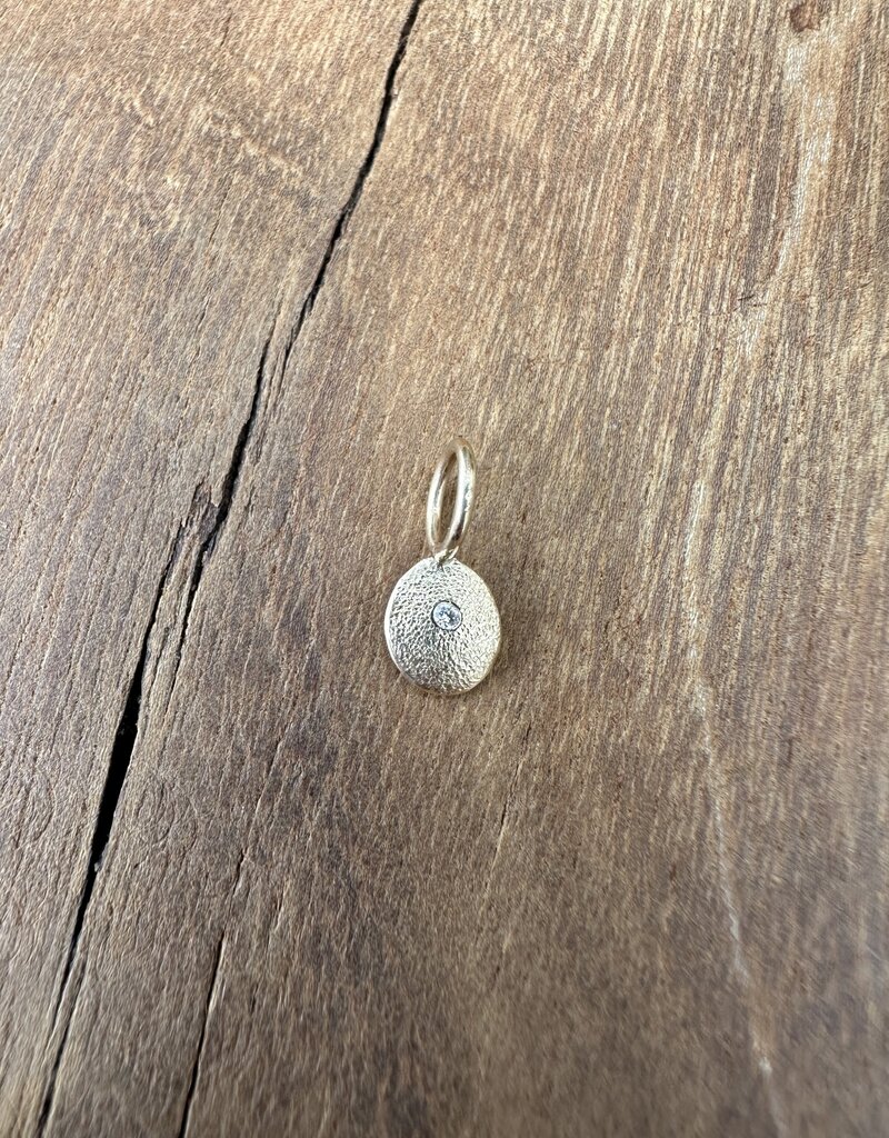 Robin M Designs Robin M 14K Little Gem Mini Charm 1.5mm Diamond