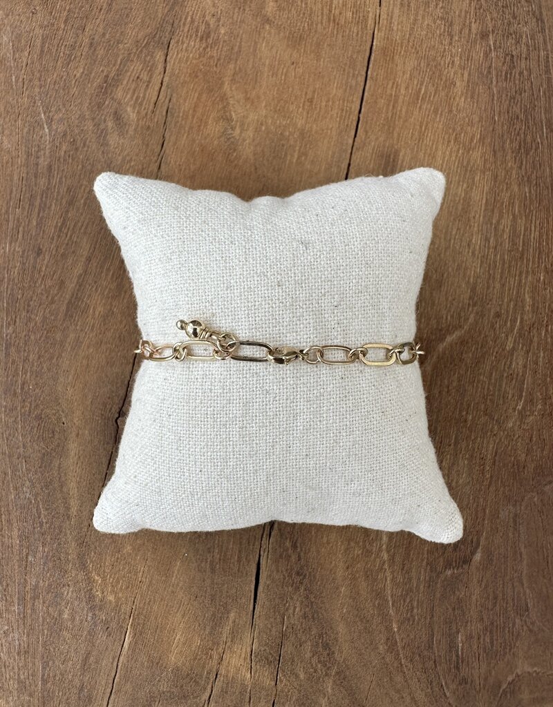 Robin M Designs Robin M 14K Oval Links Bracelet 7"