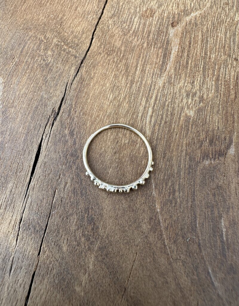 Robin M Designs Robin M 14K Pebble Ring sz8