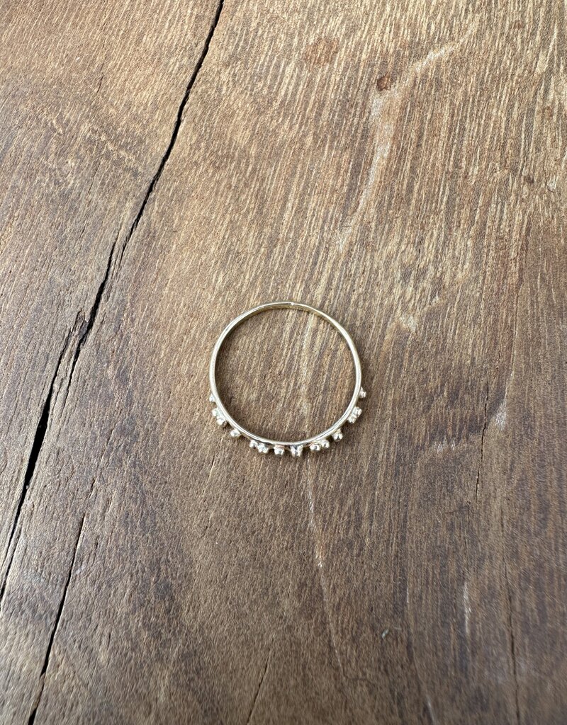 Robin M Designs Robin M 14K Pebble Ring sz8.5