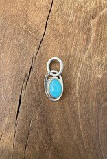 Robin M Designs Robin M Blue Opal Pendant 14K & SS