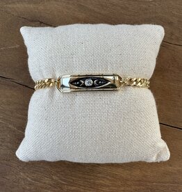 Thatch Thatch Divine Feminine Bracelet w/ Enamel 6.5"