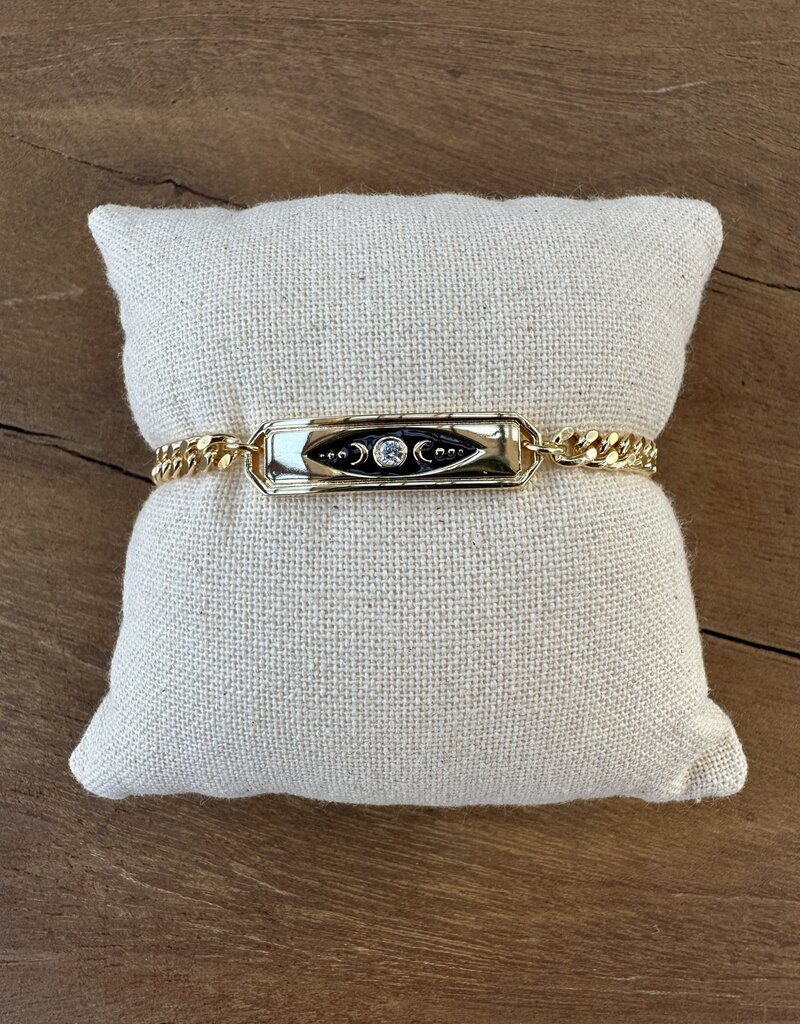 Thatch Thatch Divine Feminine Bracelet w/ Enamel 6.5"