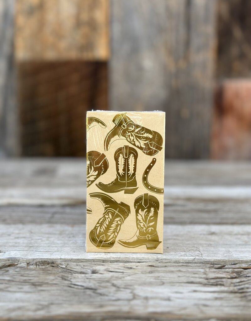 Homart Matches Kickin Boots Gold Foil