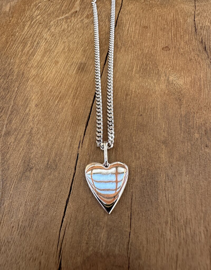 Thatch Thatch Amaya Curb Necklace Rhodium Plated