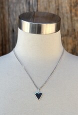 Thatch Thatch Amaya Curb Necklace Rhodium Plated