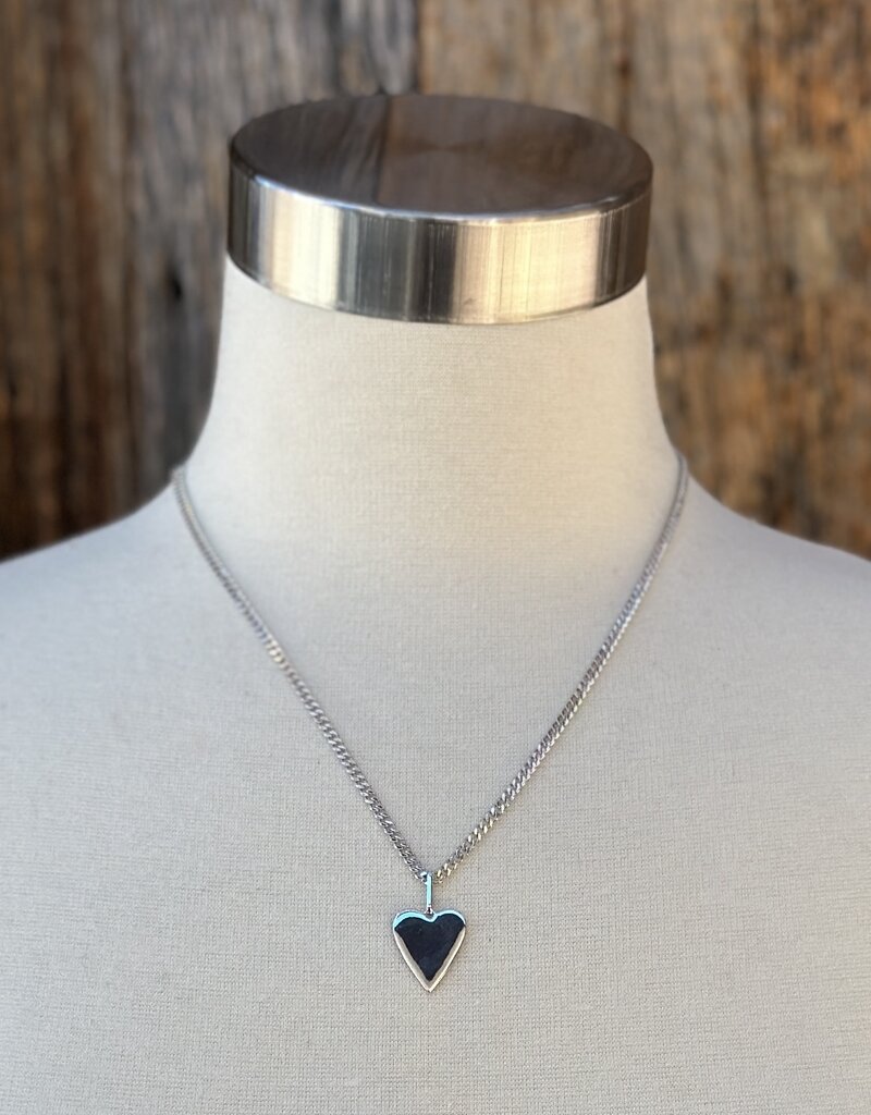 Thatch Thatch Amaya Curb Necklace Rhodium Plated