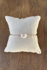 Thatch Thatch Isla Pearl Bangle Bracelet 14k GP
