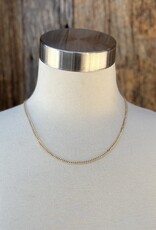 Thatch Thatch Mini Drew Curb Necklace 14k GP