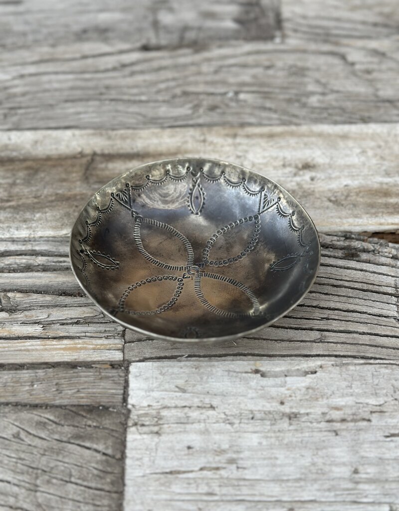 J. Alexander Small Stamped Round Dish