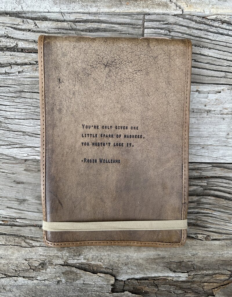 Sugarboo Sugarboo Journal Large Robin Williams Leather Journal 7x9.75