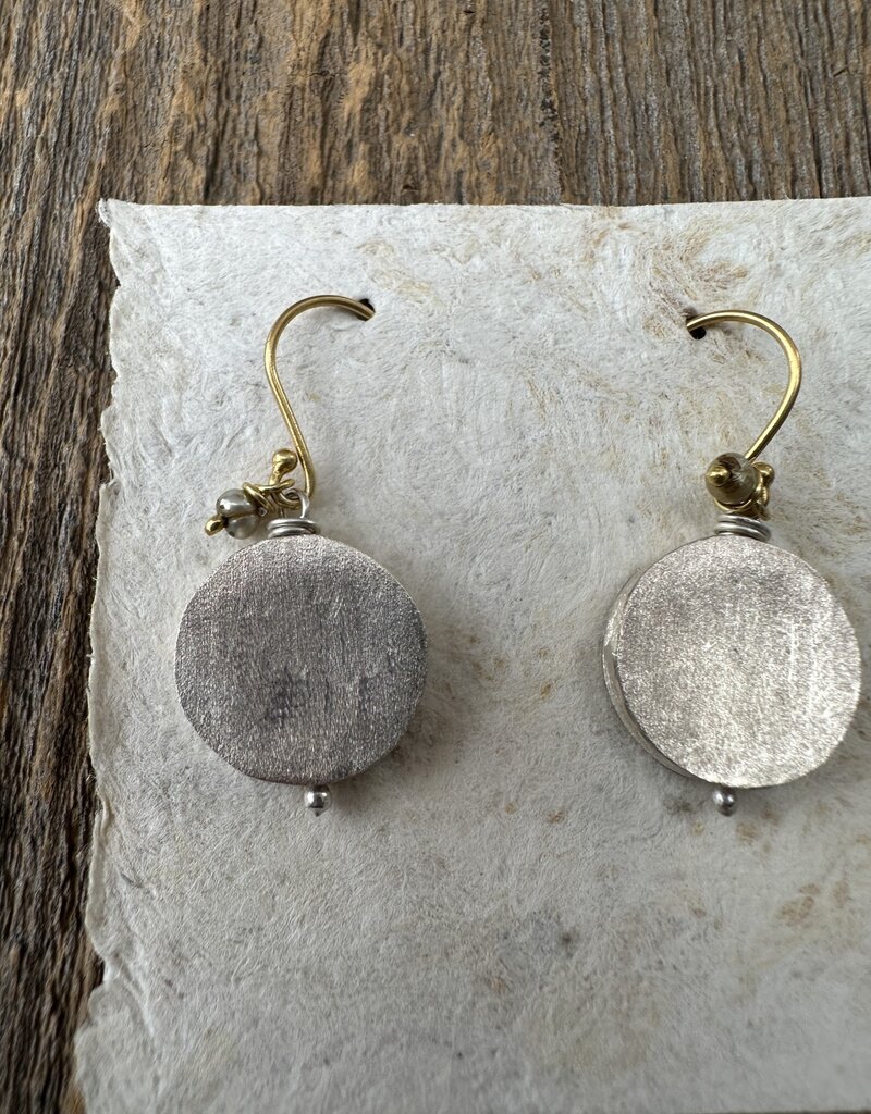 River Song Jewelry River Song Silver Full Moon Earrings 21209