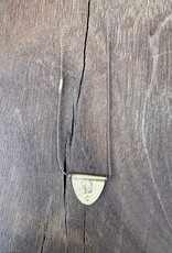 River Song Jewelry River Song 14K Turkish Gold Halfmoon Talisman Necklace