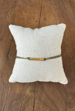 River Song Jewelry River Song Golden Bar on Gold Bracelet 24K GV