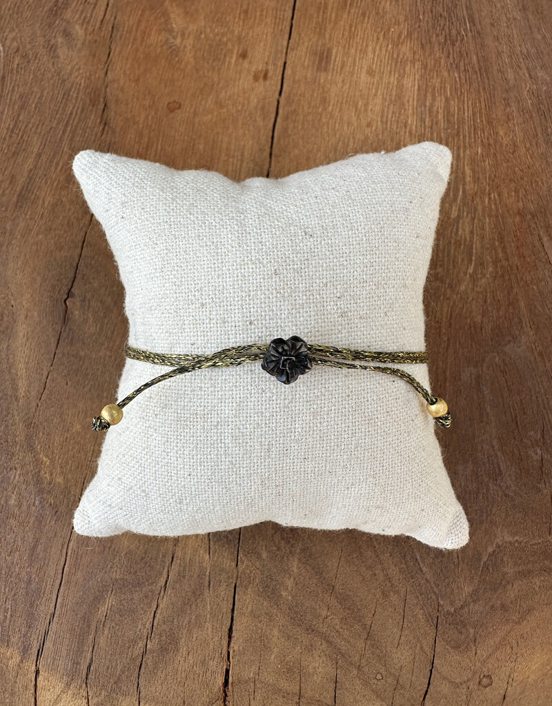 River Song Jewelry River Song Golden Bar on Gold Bracelet 24K GV