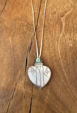 River Song Jewelry River Song Silver Tree of Life Heart Milagro Necklace