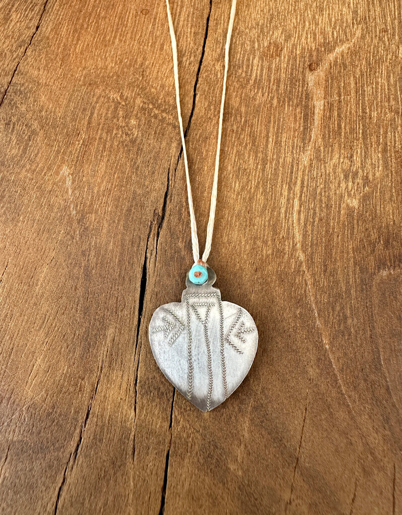 River Song Jewelry River Song Silver Tree of Life Heart Milagro Necklace