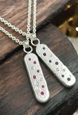 Ashton Handcrafted Jewelry Ashton Sampietrini Bar Necklace Fine Silver