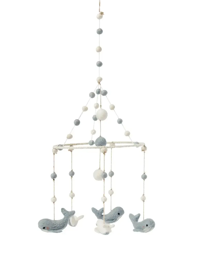 Pehr Designs Follow Me Whale Mobile