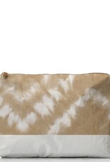 Aloha Collection Aloha Collection Shibori Mid Pouch Sandstone