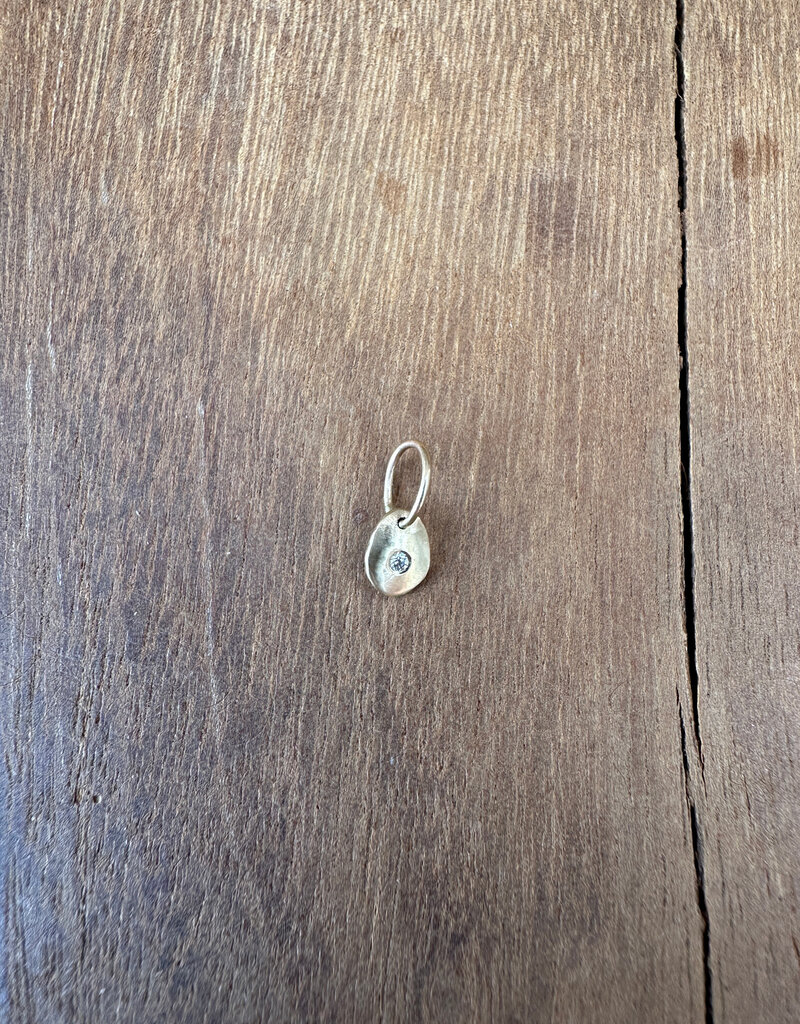 Robin M Designs Robin M 14K Tiny Diamond Charm 1.5mm