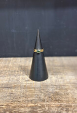 Robin M Designs Robin M 14K Teal Tourmaline Ring 10K band Sz 7.5