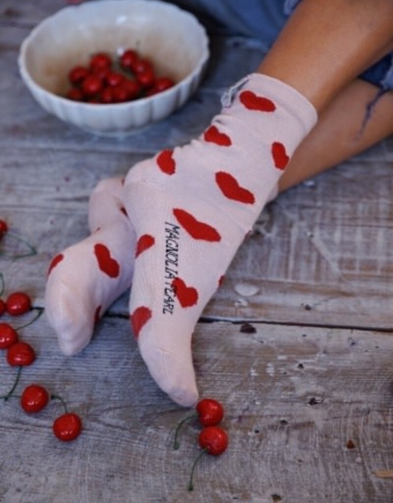 Magnolia Pearl Magnolia Pearl Candy Heart MP SOcks 114 Babylove*