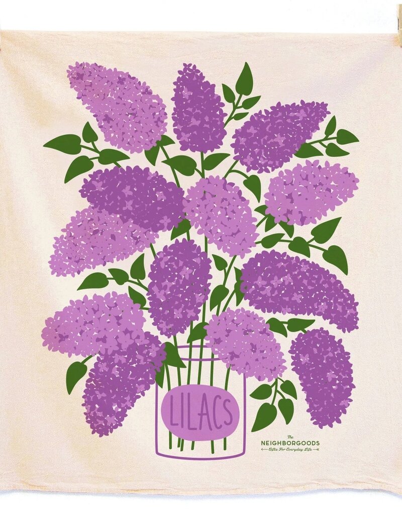 The Neighborgoods The Neighborgoods Lilac Tea Towel
