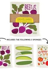 The Neighborgoods The Neighborgoods Farmers Market Sponge Cloth Set 3