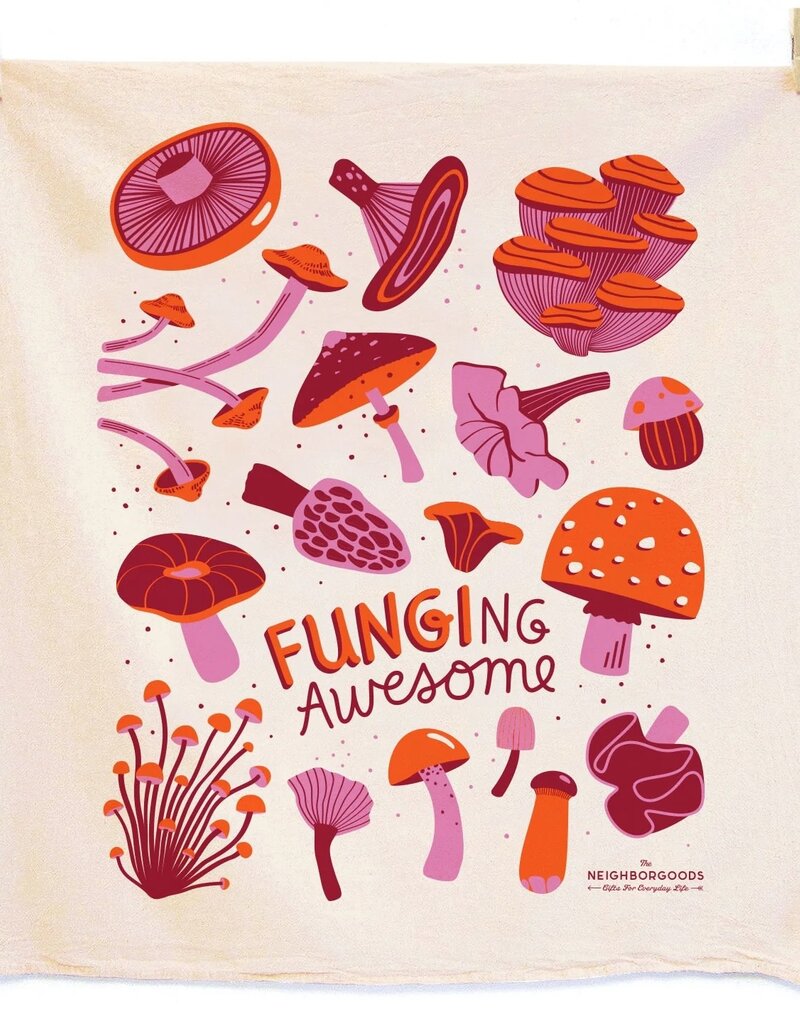 The Neighborgoods The Neighborgoods Mushroom Tea Towel
